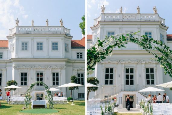 Hochzeitsreportage in Wien: Palais Schönburg