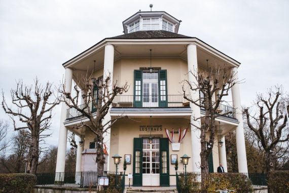 Hochzeitsreportage in Wien: Lusthaus