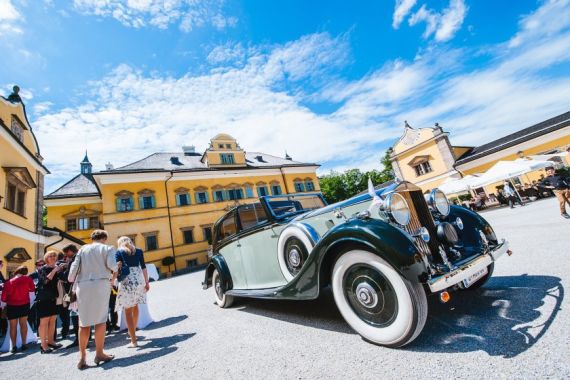 Hochzeitsreportage in Salzburg: Gasthaus zu Schloss Hellbrunn