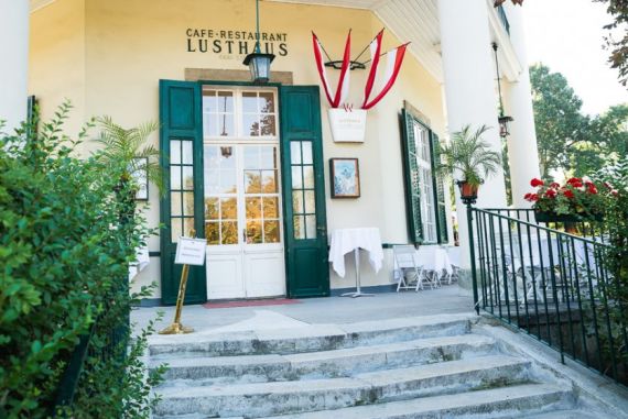 Hochzeitsreportage in Wien: Lusthaus