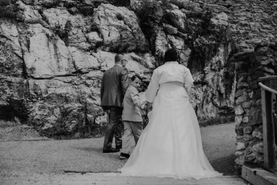 Hochzeitsreportage in Salzburg: Burg Kaprun