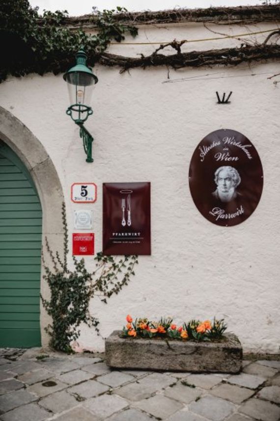 Hochzeit im kleinen Kreis beim Pfarrwirt in Wien