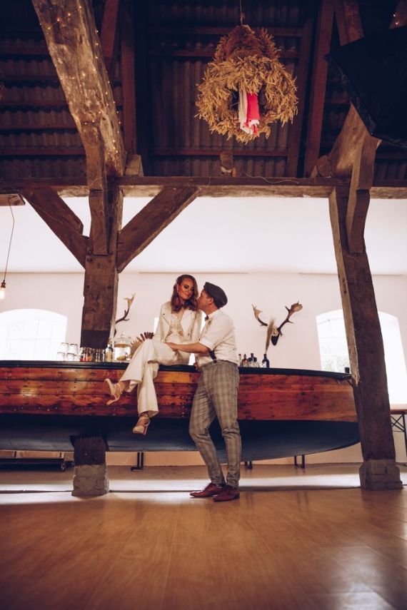 Außergewöhnliche Vintage-Hochzeit