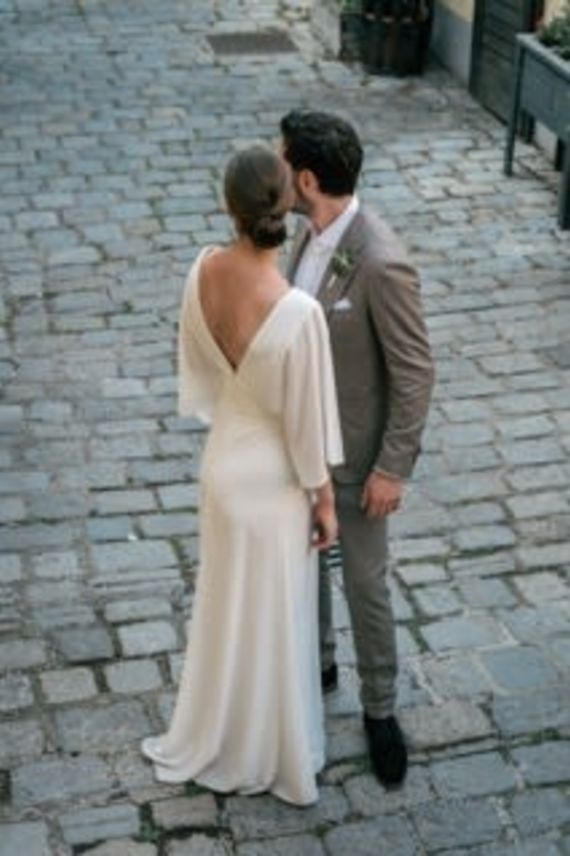 Österreich-französische Hochzeit im Wiener Heuriger 