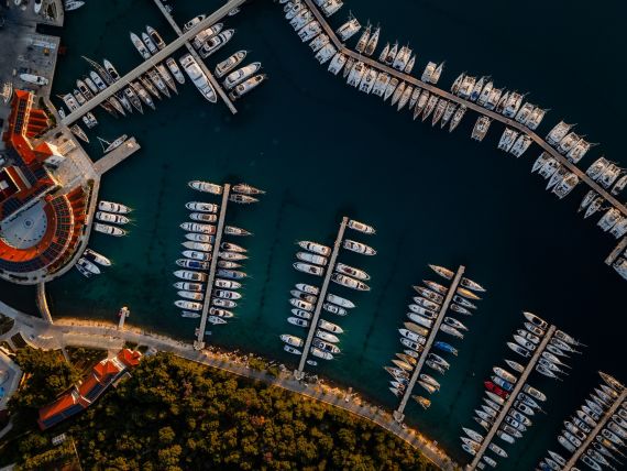 Unvergessliche Hochzeit auf einem Boot in Kroatien