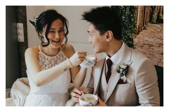 Kleine aber feine chinesische Hochzeit