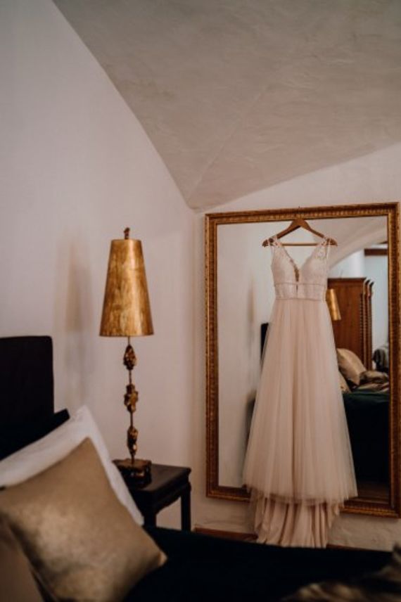 Vintage Hochzeit in der Träumerei
