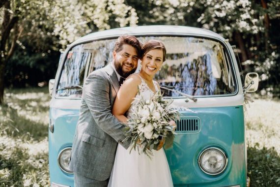 Vintage Hochzeit in der Träumerei