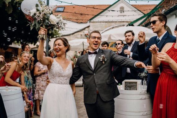 Emotionale Hochzeit am Weingut Liszt