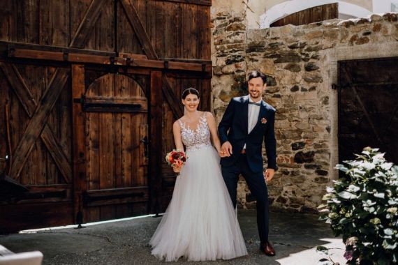 Kleine intime Hochzeit im Weingut Holzapfel