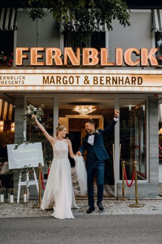 Außergewöhnliche Hochzeit mit besonderem Charme im Fernblick