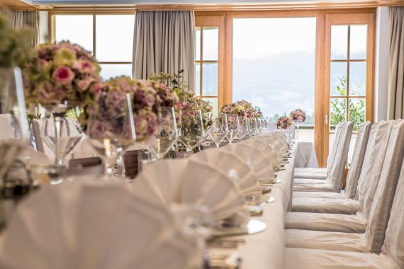 Weiße Hochzeit in den Bergen Tirols