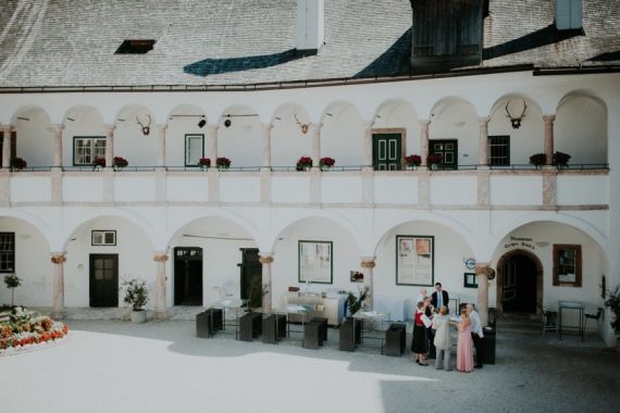 Hochzeitsreportage in Oberösterreich: Seeschloss Ort