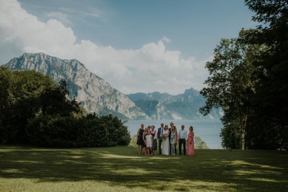 Hochzeitsreportage in Oberösterreich: Seeschloss Ort