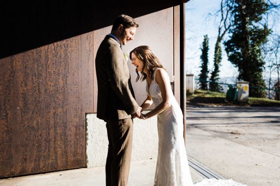 Hochzeit über den Dächern von Graz