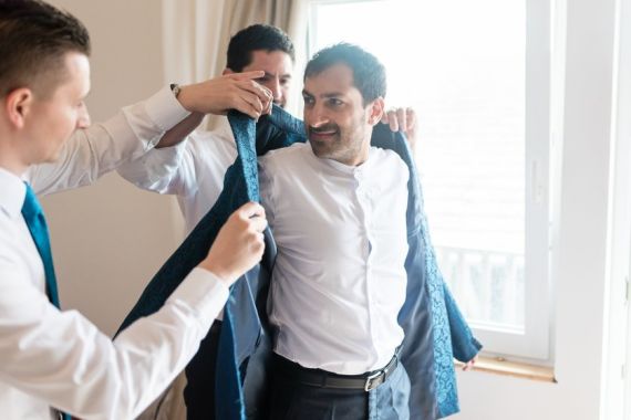 Hochzeitsreportage in Niederösterreich: Schloss Walpersdorf