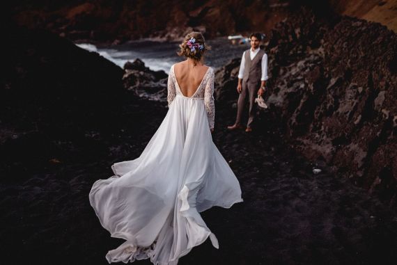 Einzigartiges elopement auf Lanzarote - zwischen Vulkanen und Wellen auf den Kanaren