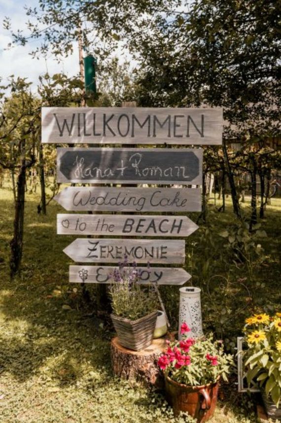 Gartenhochzeit mit freier Trauung: Die Träumerei in Maria Bild