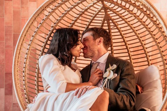 Extravagante Hochzeit im außergewöhnlichen Designhotel Fernblick