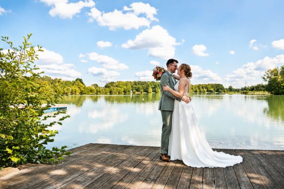Klassische Hochzeit am See in Paderborn