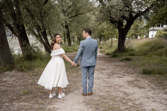 Hochzeitsshooting in Linz an der Donau und in der Altstadt