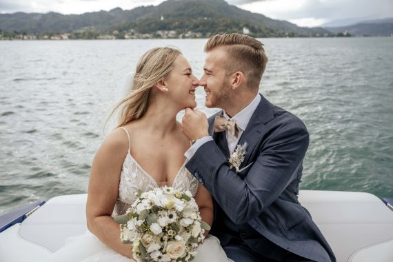 Mröchenhafte und intime Hochzeit direkt am Wörthersee