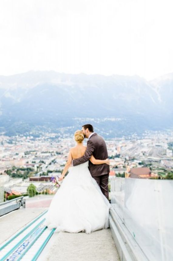 Hochzeitsreportage in Tirol: Restaurant 1809 am Bergisel