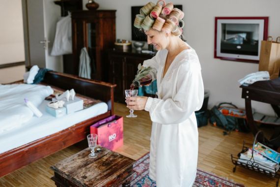 Hochzeitsreportage in Burgenland: Die Träumerei in Maria Bild