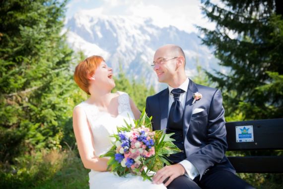 Hochzeitsreportage in Salzburg: Steinbockalm