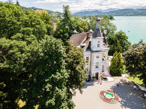 Hochzeitsreportage in Kärnten: parkvilla woerth