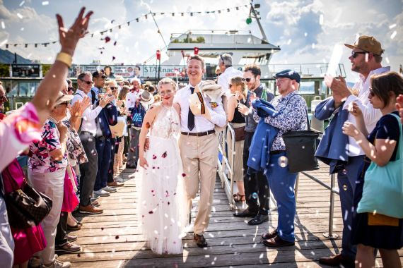Marlene und Alex heiraten am Wörthersee und feiern im Ruderverein Albatross