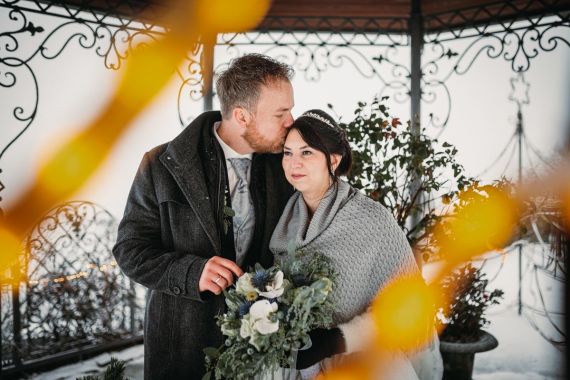 Traumhafte Winterhochzeit am Magdalensberg in Kärnten