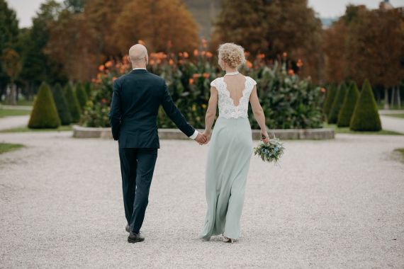 Herbst-Hochzeit im Wiener Augarten