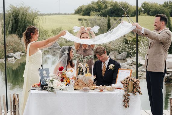 Persisch-Schwedische Hochzeit bei Franz von Grün