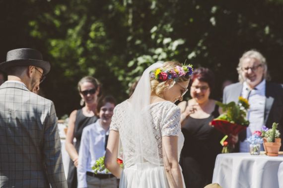 Vintage Hochzeit in Wald & Wiese im Boho Stil 