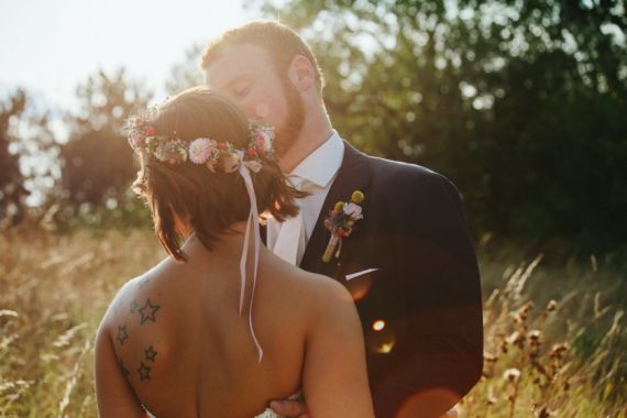 Rustikale Wald und Wiesen Hochzeit im westlichen Niederösterreich