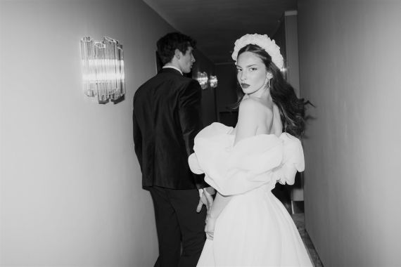 Natalie & Adrian - Winterhochzeit im Fernblick