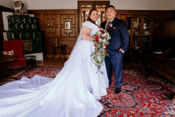 Hochzeit am Wasserfall