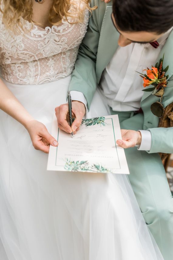 Tropical Wedding im Palmenhaus
