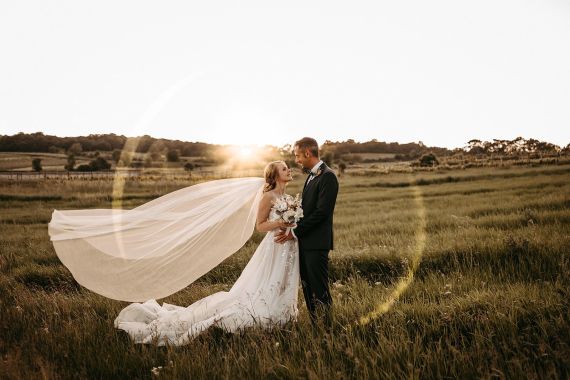 Boho-Hochzeit im Freigut Thallern