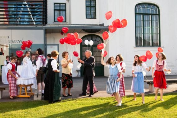 Hochzeitsreportage in Niederösterreich: Konzerthaus Weinviertel