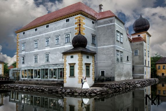 Hochzeitsreportage in Niederösterreich: Wasserschloss Kottingbrunn
