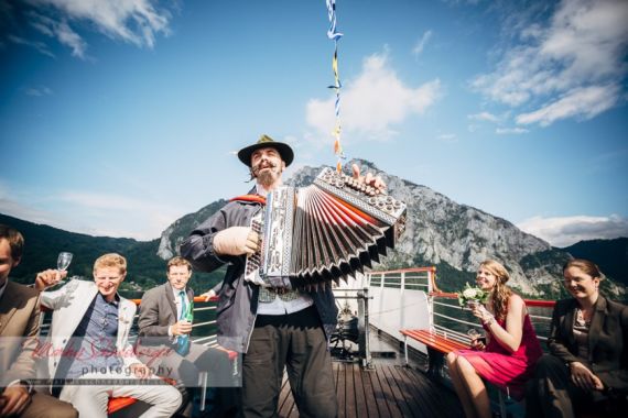 Hochzeitsreportage in Oberösterreich: Traunseeschifffahrt