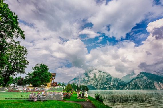 Hochzeitsreportage in Oberösterreich: Seecafe Restaurant Spitzvilla
