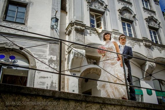 Hochzeitsreportage in Oberösterreich: Orangerie Steyr