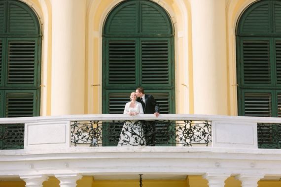 Hochzeitsreportage in Wien: Orangerie Schönbrunn