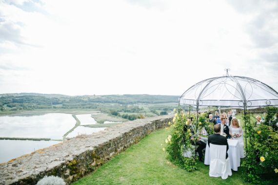 Hochzeitsreportage in Burgenland: Burg Güssing