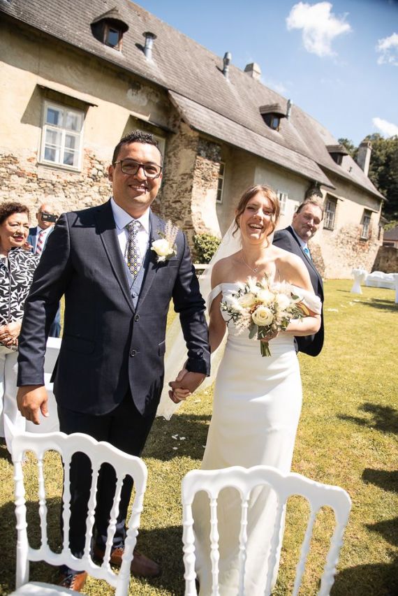 Stefanie & Ramiro traumhafte Trauung in Schloss Spitz