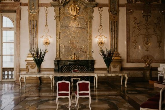 Hochzeitsreportage in Salzburg: Schloss Mirabell
