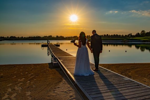 Eine Märchenhochzeit im Golfclub Fontana in Oberwaltersdorf: Eleganz, Romantik und magische Momente